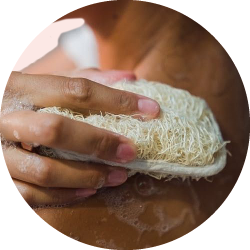 Губки и мочалки для ванны