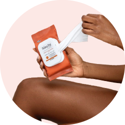 Женские влажные салфетки