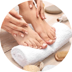 Уход за ногами и уход за ногтями