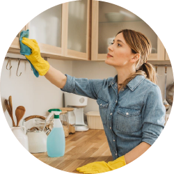 Уборка кухни